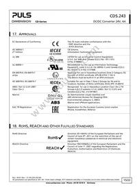 CD5.243 Datasheet Page 15