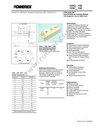 CD621615B Datasheet Cover