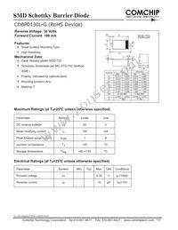CDBP0130L-G Datasheet Cover