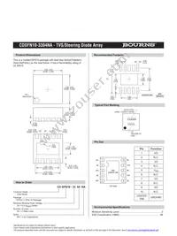 CDDFN10-3304NA Datasheet Page 3