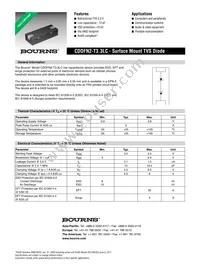 CDDFN2-T3.3LC Datasheet Cover