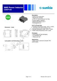 CDEP145NP-6R1MC-170 Datasheet Cover