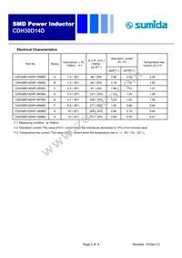 CDH30D14DHF-4R7MC Datasheet Page 2