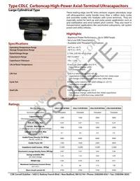 CDLC302P2R7K04 Datasheet Cover