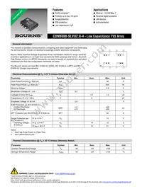 CDNBS08-SLVU2.8-4 Datasheet Cover
