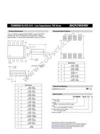 CDNBS08-SLVU2.8-8 Datasheet Page 2