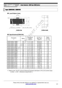 CDRH104R-470NC Datasheet Page 2