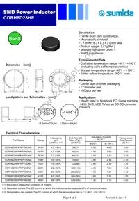 CDRH8D28HPNP-7R3NC Datasheet Cover