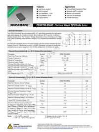 CDSC706-0504C Datasheet Cover