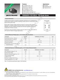 CDSOD323-T12C-DSLQ Datasheet Cover