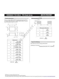 CDSOD323-T12C-DSLQ Datasheet Page 3