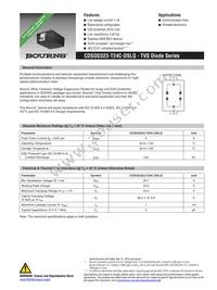 CDSOD323-T24C-DSLQ Datasheet Cover