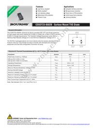 CDSOT23-0502B Datasheet Cover