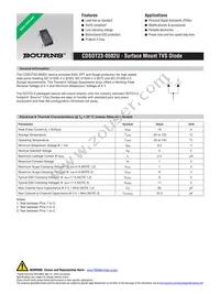 CDSOT23-0502U Datasheet Cover