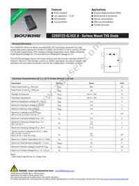 CDSOT23-SLVU2.8 Datasheet Cover