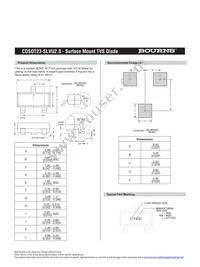 CDSOT23-SLVU2.8 Datasheet Page 2