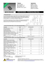 CDSOT236-0504C Datasheet Cover