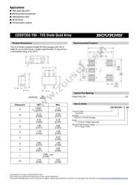 CDSOT353-T05 Datasheet Page 2