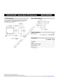 CDSOT563-0502 Datasheet Page 2