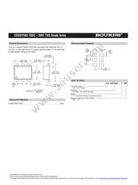 CDSOT563-T05C Datasheet Page 2