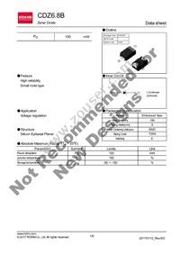 CDZT2R6.8B Datasheet Cover