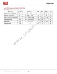 CE3514M4 Datasheet Page 3