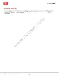 CE3514M4 Datasheet Page 6