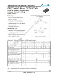 CEFC305-G Datasheet Cover
