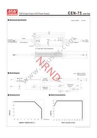 CEN-75-48 Datasheet Page 2