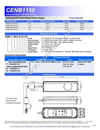 CENB1150A1851F01 Datasheet Page 2