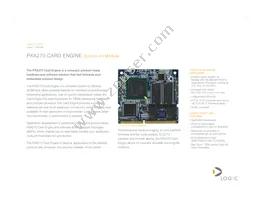 CENGPXA270-312-10-550ECR Datasheet Cover