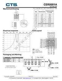 CER0001A Datasheet Page 2