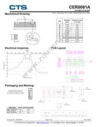 CER0081A Datasheet Page 2