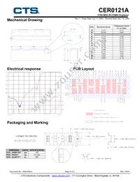CER0121A Datasheet Page 2