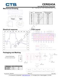 CER0243A Datasheet Page 2