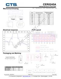 CER0245A Datasheet Page 2