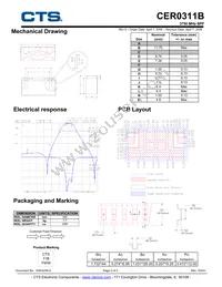 CER0311B Datasheet Page 2