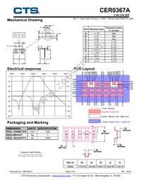 CER0367A Datasheet Page 2