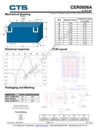 CER0606A Datasheet Page 2