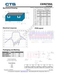 CER0789A Datasheet Page 2