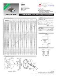 CF453215-330K Datasheet Cover
