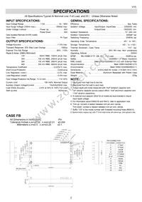CFB600W-110S48 Datasheet Page 2