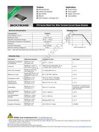 CFG0612-FX-R010ELF Datasheet Cover