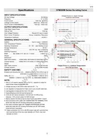 CFM200M240C Datasheet Page 2