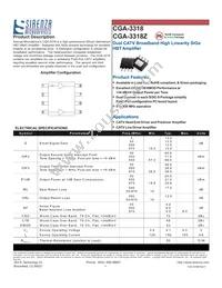 CGA-3318 Datasheet Cover