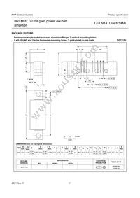 CGD914 Datasheet Page 11