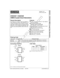 CGS3322MX Datasheet Cover