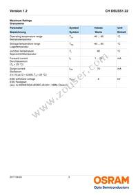 CH DELSS1.22-S1T2-35 Datasheet Page 3