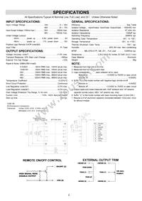 CHB50W-48S48N Datasheet Page 2