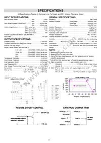 CHE75W-48S48N Datasheet Page 2